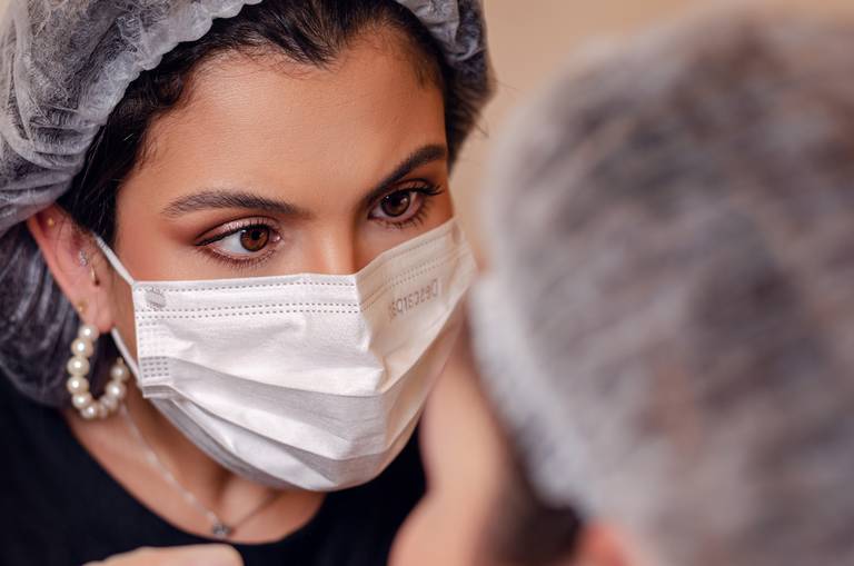 posicionamento de imagem limpeza de pele