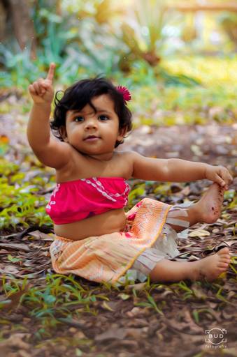 ensaio infantil no parque tema moana