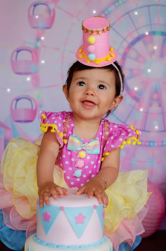 ensaio infantil tema circo