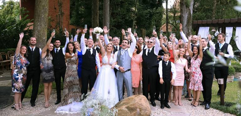 Casamento Alan e Letícia Gramado Brasil, Dinarci Borges, Elen e Juliana