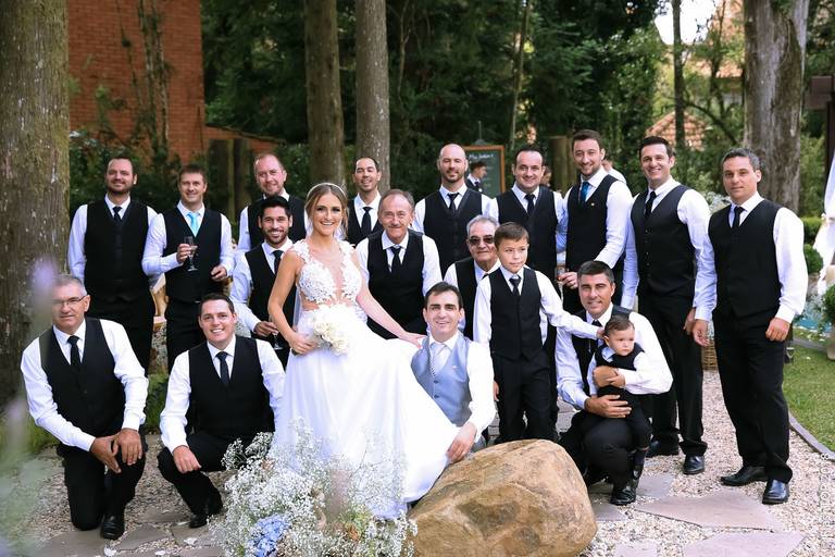 Casamento Alan e Letícia Gramado Brasil, Dinarci Borges, Elen e Juliana