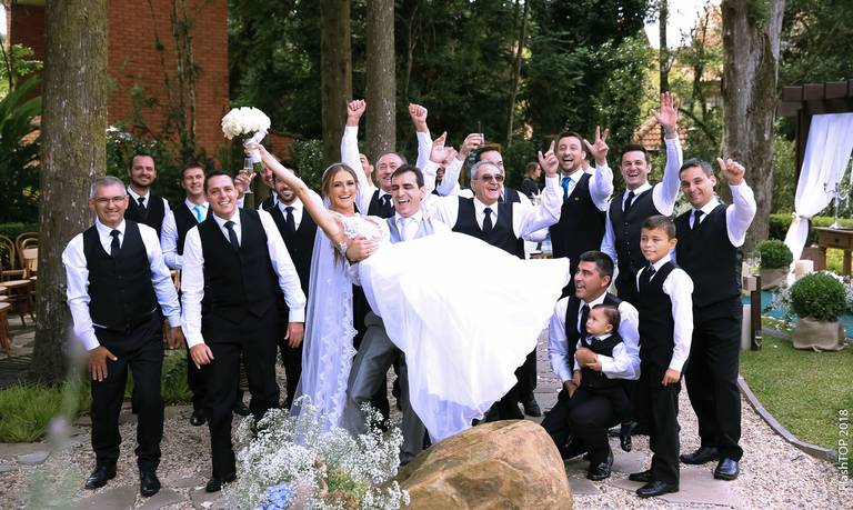 Casamento Alan e Letícia Gramado Brasil, Dinarci Borges, Elen e Juliana