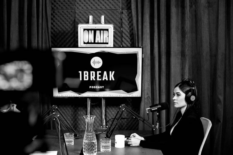 entrevista no podcast 1break guaruja fotos baixadasantista gestante recem nascido