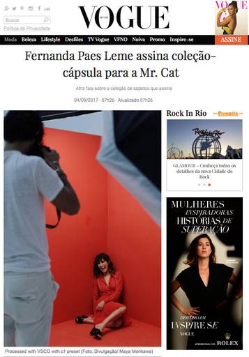 Mr. Cat Fernanda Paes Leme Making Of Shooting por Andre Nicolau