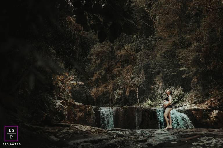 foto de gestante premiada pela Lifestyle photographers, Chapecó SC