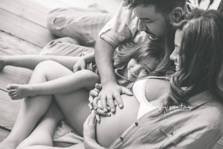 ensaio gestante no abc