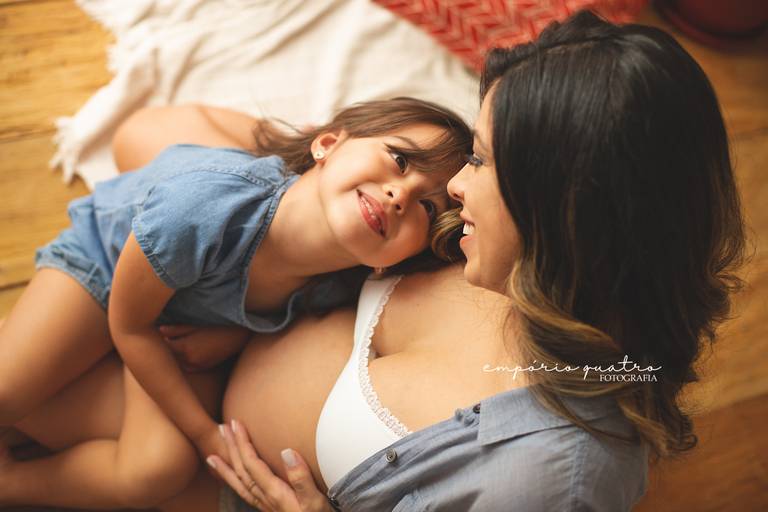 ensaio gestante no abc