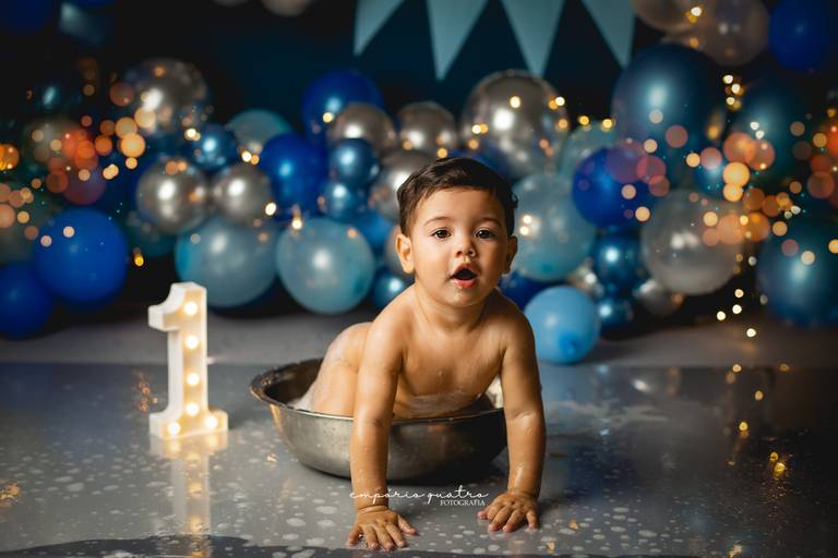 ensaio smash the cake no abc