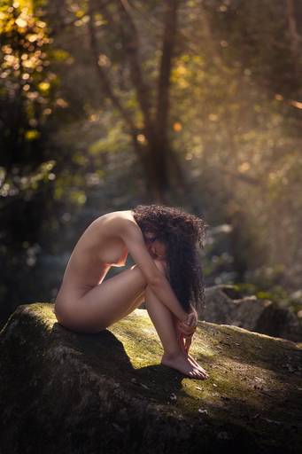 Ensaio de Nu Artístico em Florianopolis. Projeto Floresta Nua de autoria do fotografo Ricardo Zanetta. Beleza natural, empoderamento,poesia, encantamento, naturalidade, liberdade, encontro com a natureza, vida livre, inspiração rainha Aslaug Viking.