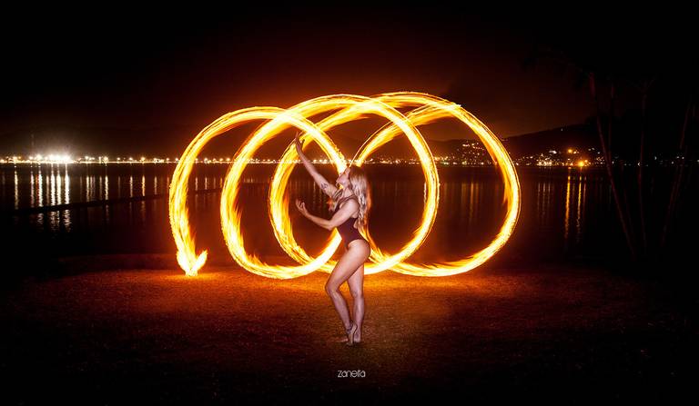 FOGO Projeto quatro elementos, ensaio longa exposição