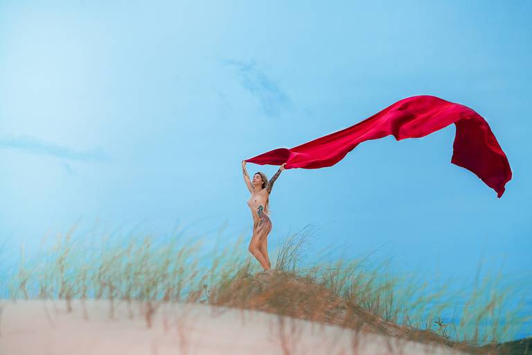 AR Projeto quatro elementos, nudez, ensaio nu, ar