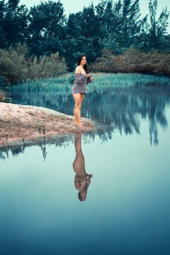 Reflexo D'alma projeto ricardo zanetta realizado com reflexos reais em fusão de duas imagens. Todas em Florianópolis