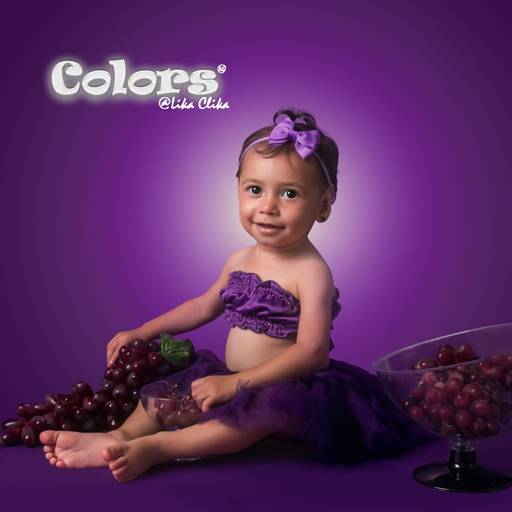 Colors Ensaio fotográfico por @likaclika - Uva; menina; fruta; ensaio fotográfico criativo; foto criativa; paulinia