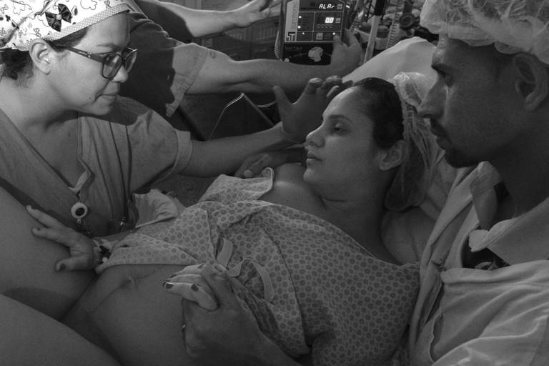fotografia documental de parto

