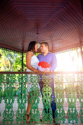 Fotos casal coreto Holambra