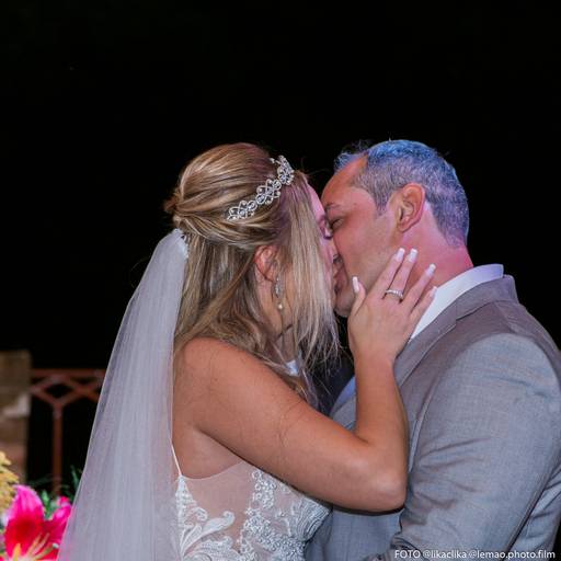 beijo da noiva