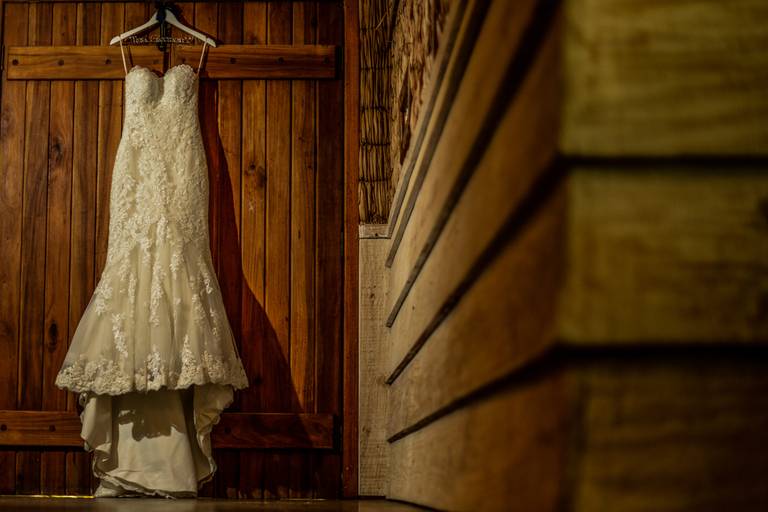 Vestido de noiva-vestida para casar