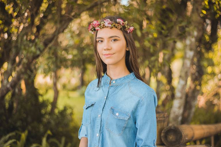 Ensaio da Debutante - Jardim Botânico de Curitiba - Juliana Madalosso Fotografia