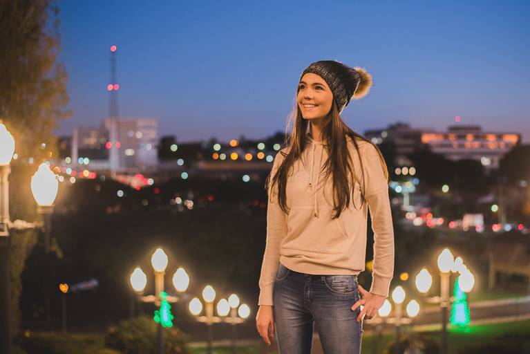 Ensaio da Debutante - Jardim Botânico de Curitiba - Juliana Madalosso Fotografia