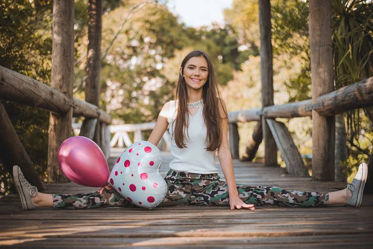 Ensaio da Debutante - Jardim Botânico de Curitiba - Juliana Madalosso Fotografia