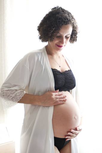 Grávida linda fotografia