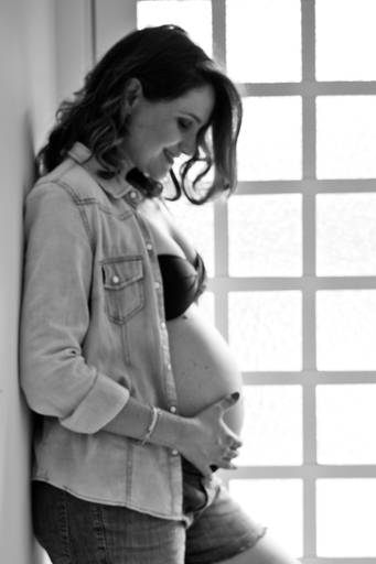 Grávida linda fotografia