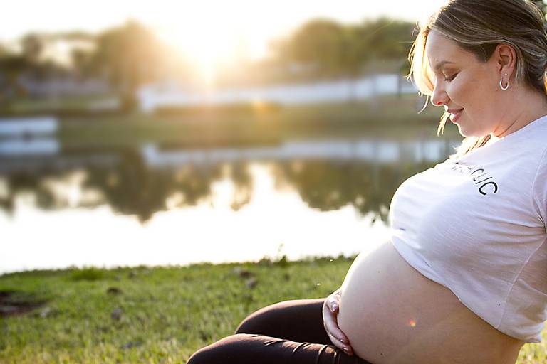 Sessão fotográfica de grávida 