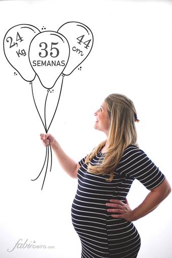 grávida em casa