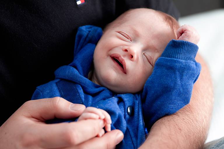 bebezinho sorrindo dormindo fotografia lifestyle