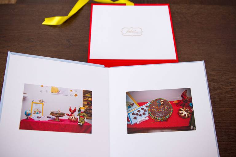 Álbum de festa infantil festa do pijama