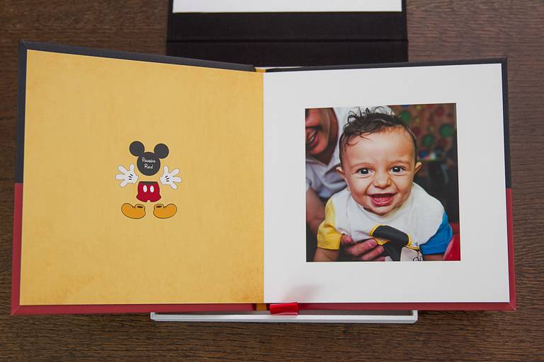 Álbum de festa infantil mickey