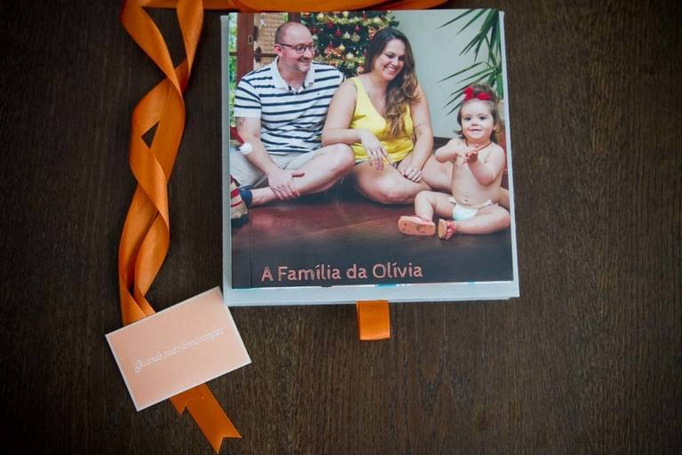 Álbum de fotos de família