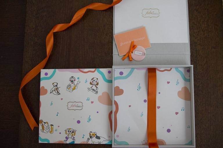 Álbum de fotos de família