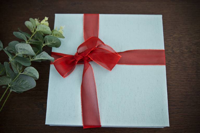 Álbum de festa infantil com caixa artesanal