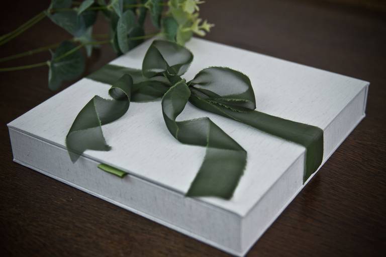 Álbum de festa infantil com caixa artesanal