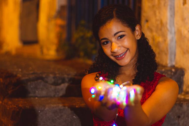 Ensaio de 15 anos com Led