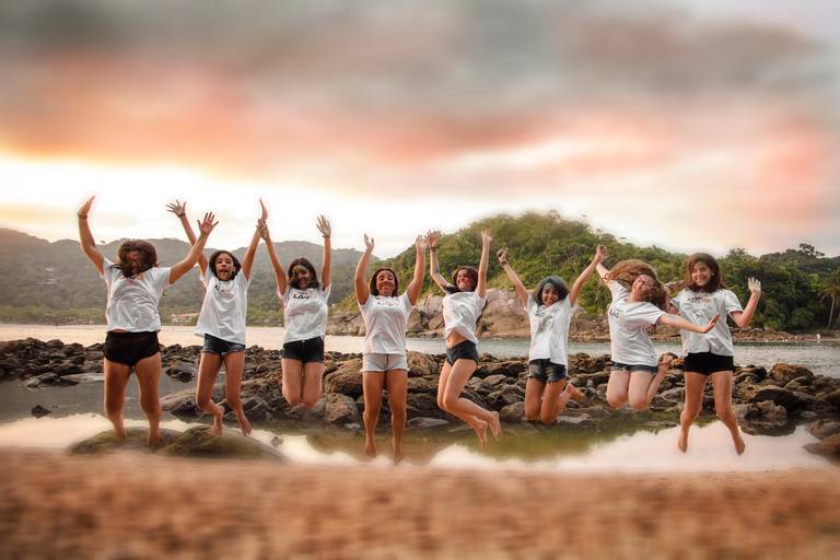 Ensaio Fotográfico de 15 anos com as melhores amigas