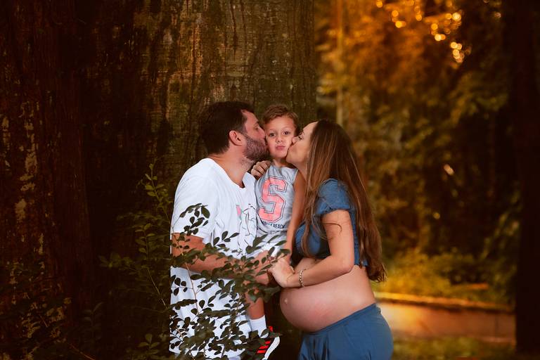 Ensaio de Gestante em Santos - mais uma para familia