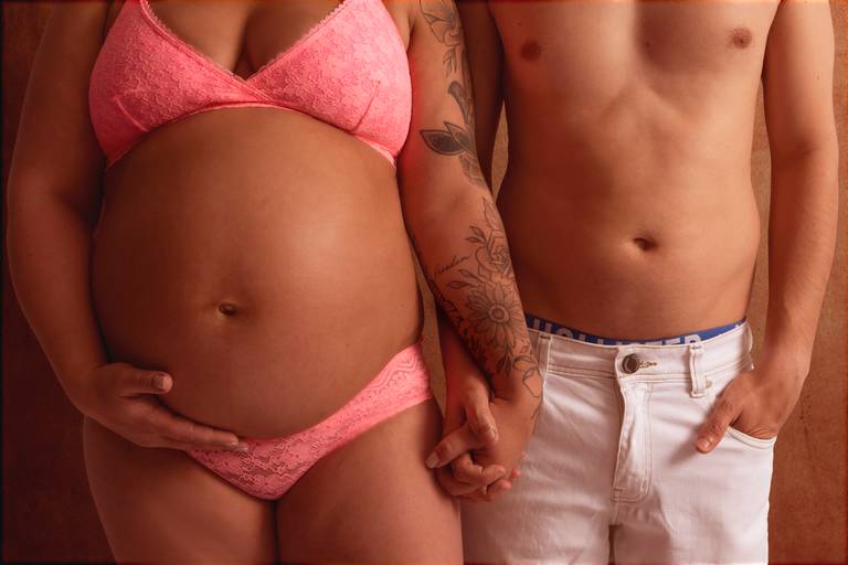 Ensaio Gestacional no Estúdio