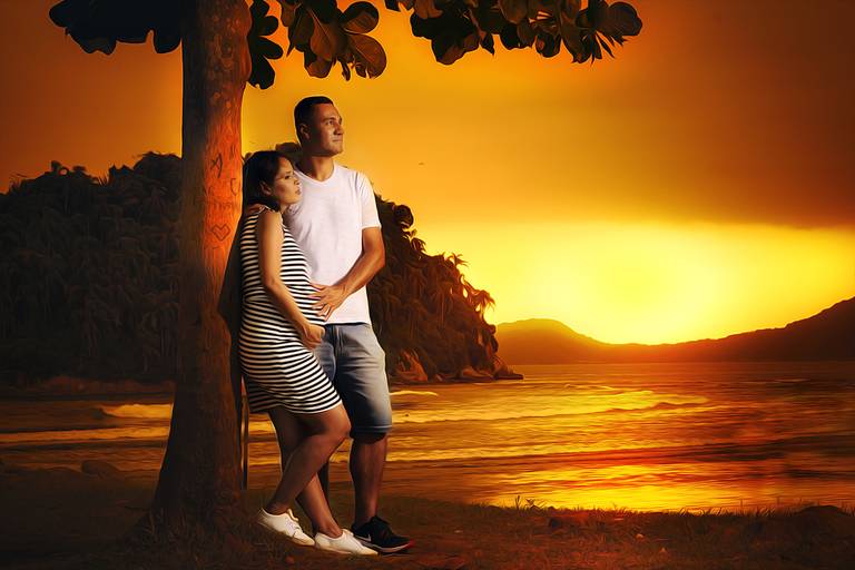 Fotógrafo de Gestante e Familia em Santos