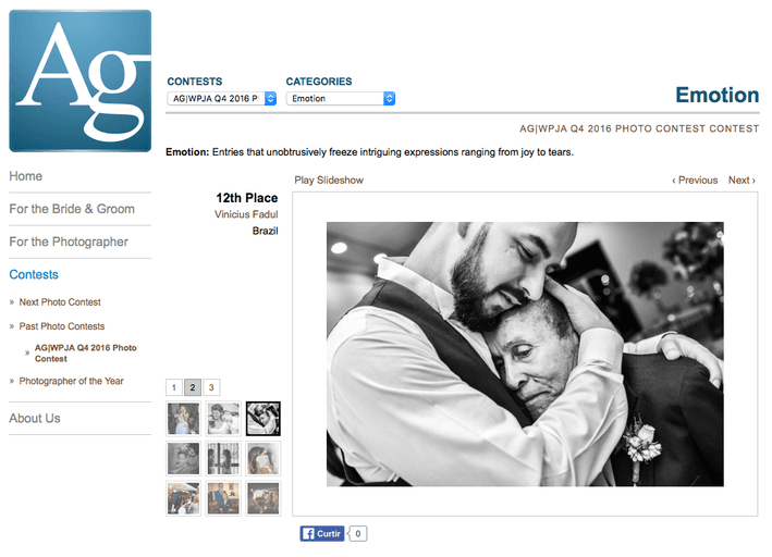 foto emocionante de casamento que ganhou o premio agwpja do noivo abrancnao seu avo e chorando confira e se emocione tambem como muitos outros ja se emocionaram