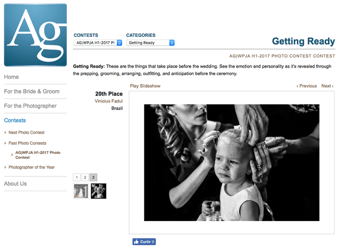 a imagens da criança chorando ao arrumar o cabelo durante a preparação da noivo em um casamento ganha premio internacional entre as melhores fotos de 2019