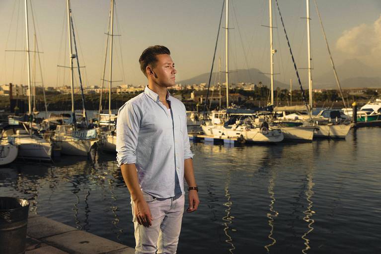 tenerife scuba actor photographer Leonardo rodrigues las Americas south tenerife 