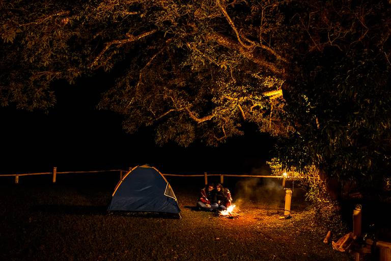 Ensaio do casal fábio e milena realizado no acampamento em socorro