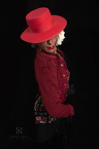 Bailarina de dança Flamenca