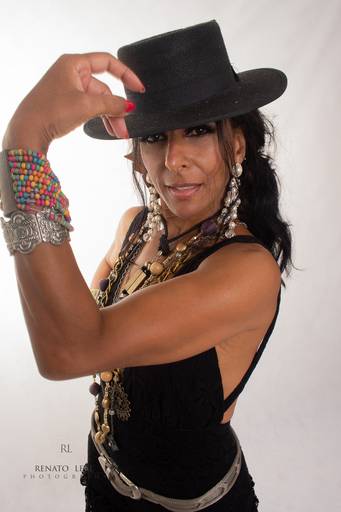 Bailarina de dança Flamenca