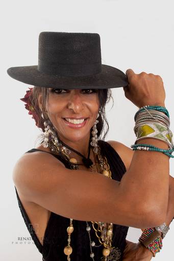 Bailarina de dança Flamenca