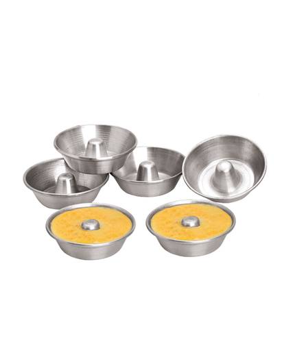 Conjunto 6 formas em alumino para mini pudim

Ref. 82294.9

Cor: Única Diâm.: 6,5 cm