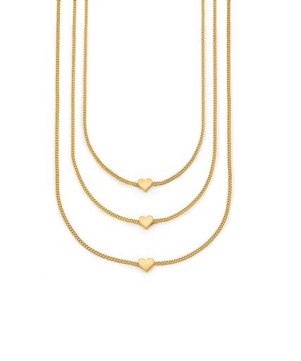 Gargantilha Tripla Paixão Folheada a ouro
Ref. 43001.3
R$40,90