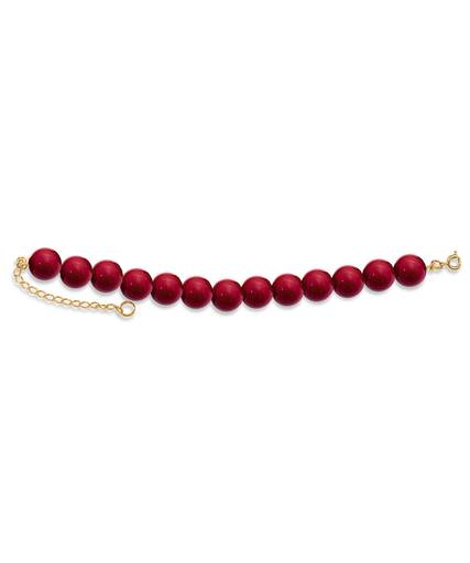 Pulseira de Bolas Vermelha com detalhes Folheados a ouro
Ref. 43972.0
R$12,90